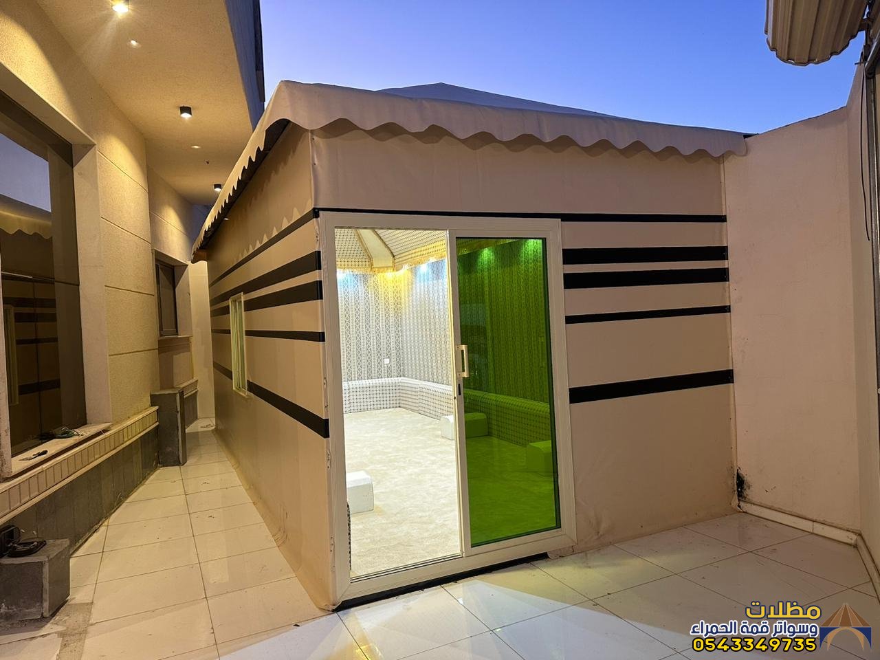 تصميم وتركيب بيت شعر بالمدينة المنورة بالتكلفة وأحدث الديكورات 